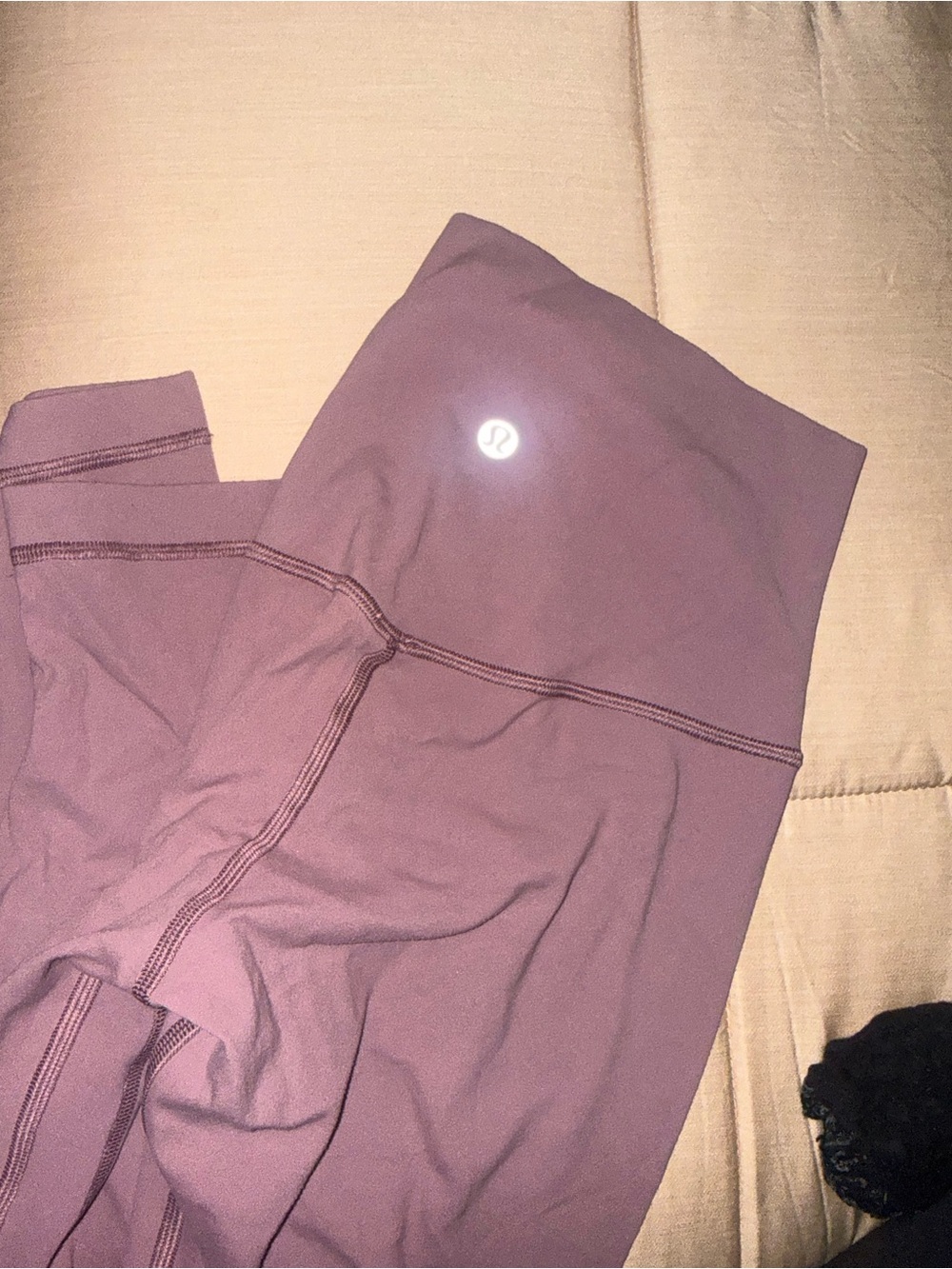 Dusty pink lululemon leggings